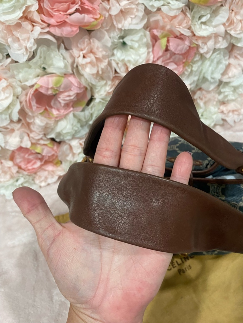 Celine Macadam Denim Bittersweet Bag - Picture 3 of 11